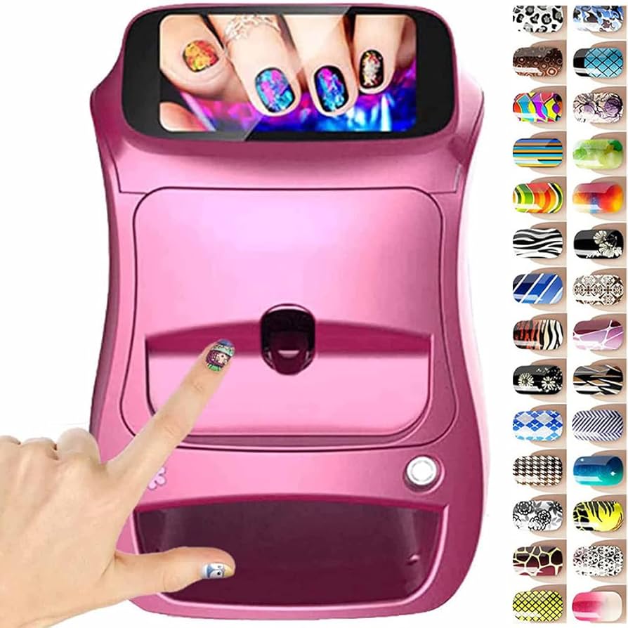 Amazon.co.jp: デジタルモバイルネイルアートプリンター、タッチ